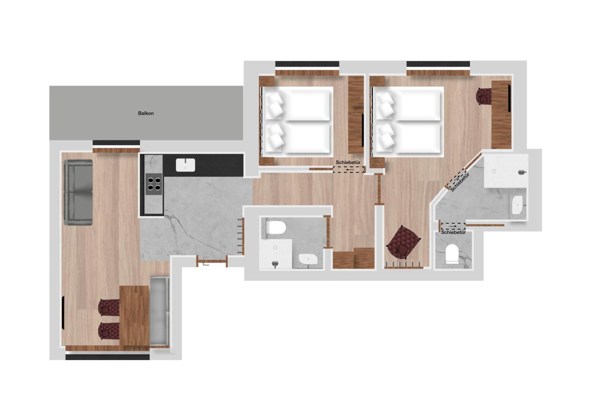 Hofgut Apartment & Lifestyle Resort Wagrain Szoba fotó