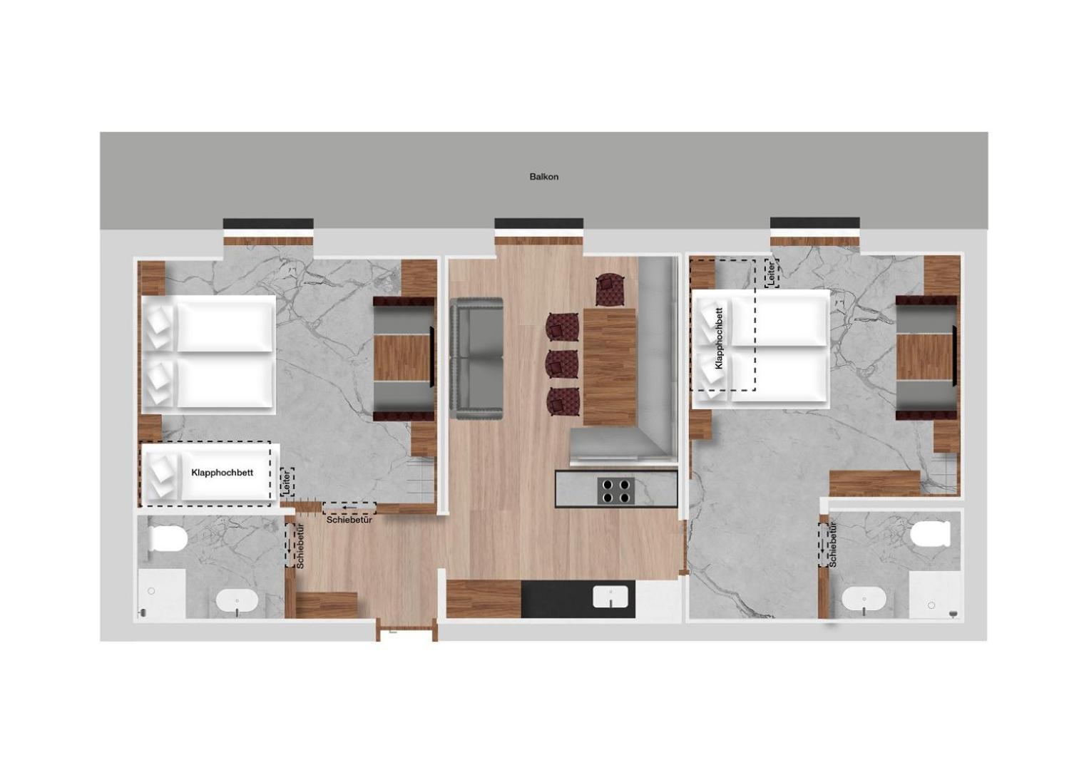 Hofgut Apartment & Lifestyle Resort Wagrain Szoba fotó