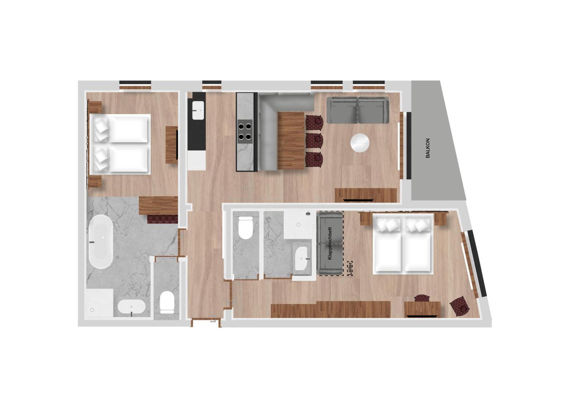 Hofgut Apartment & Lifestyle Resort Wagrain Szoba fotó